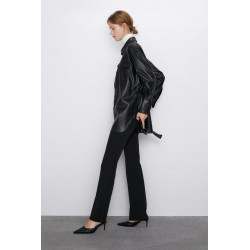 VESTE EN CUIR SYNTHÉTIQUE